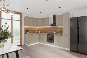 Угловой кухонный гарнитур Аликанте 1600 х3000 мм. 12607