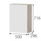 КГ "Этна" Шкаф навесной 500 Гиза (5в1) 10846