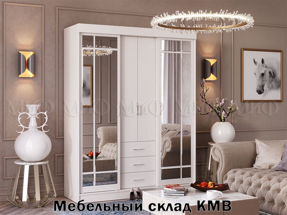 Распродажа готовых шкафов-купе эконом класса