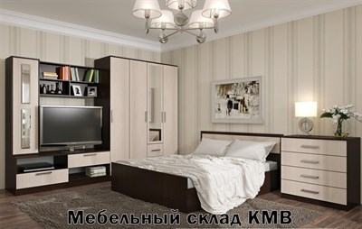 Купить модульную спальню фиеста мебельный склад кмв